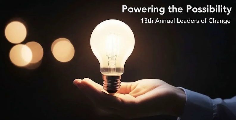 Hero image for 13th annual Leaders of Change tickets and sponsorships